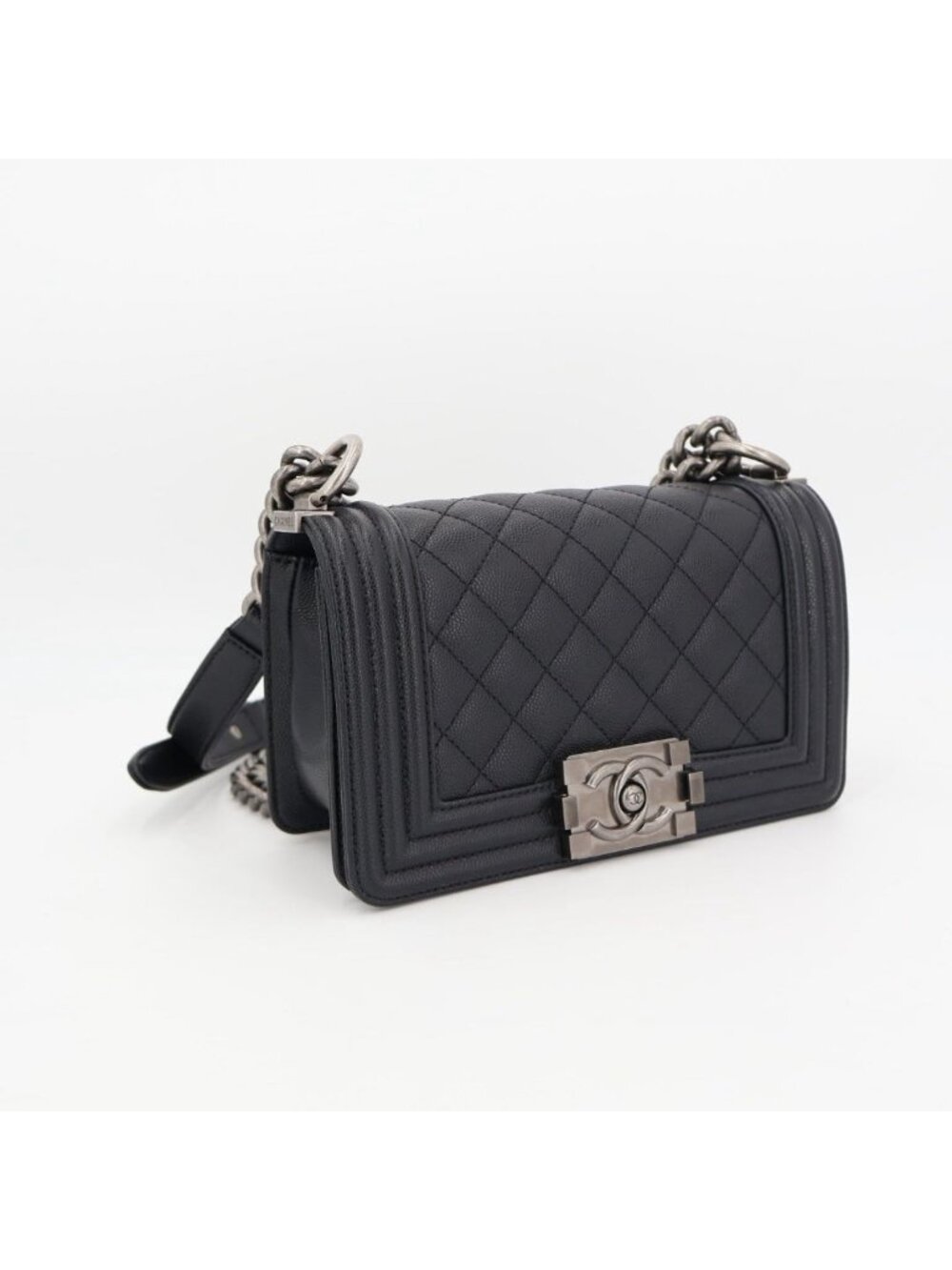 Chanel Caviar Leather Handbag